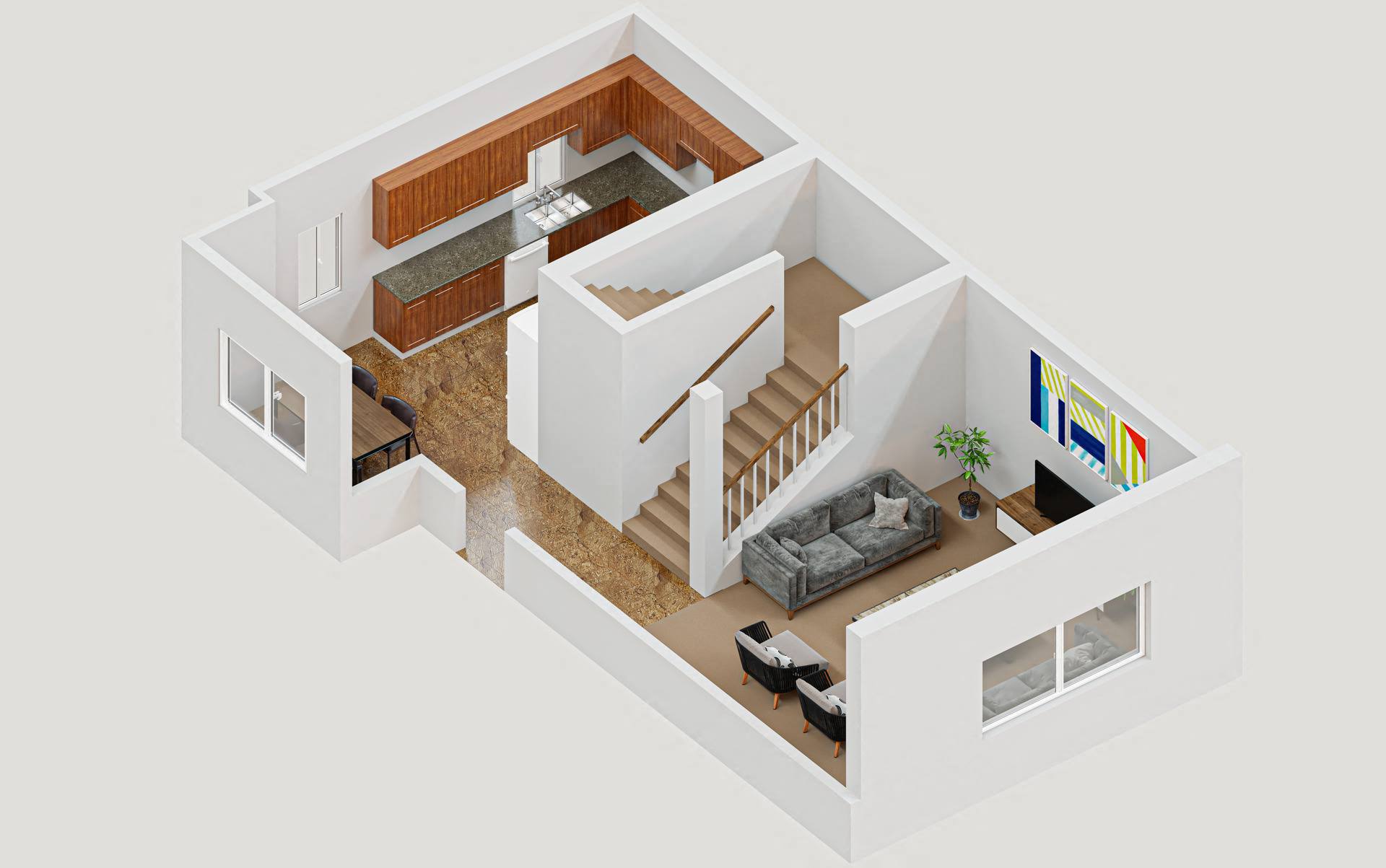 Park Place Contemporary Townhomes